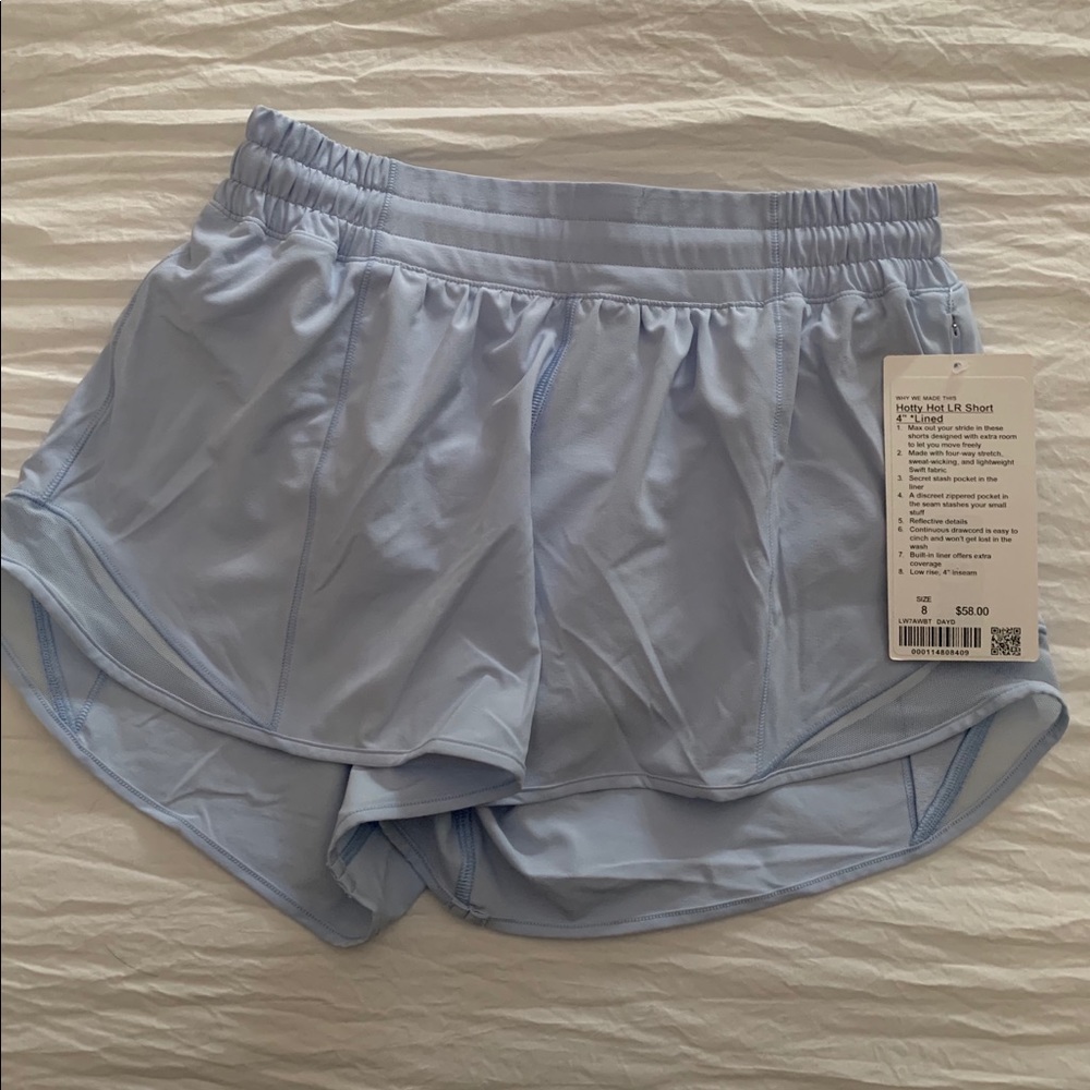 NWT Hotty Hot LR Short 4” Lined - Size 8